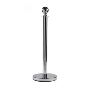 silver chrome bollard hire