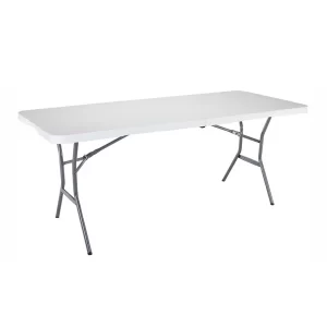 large plastic trestle table