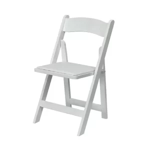 White gladiator chair hire