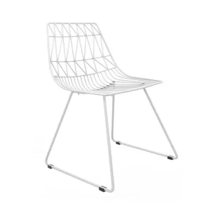 white wire chair hire