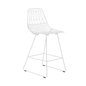 white wire stool hire