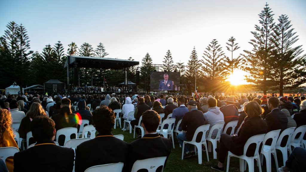 anzac day ceremony